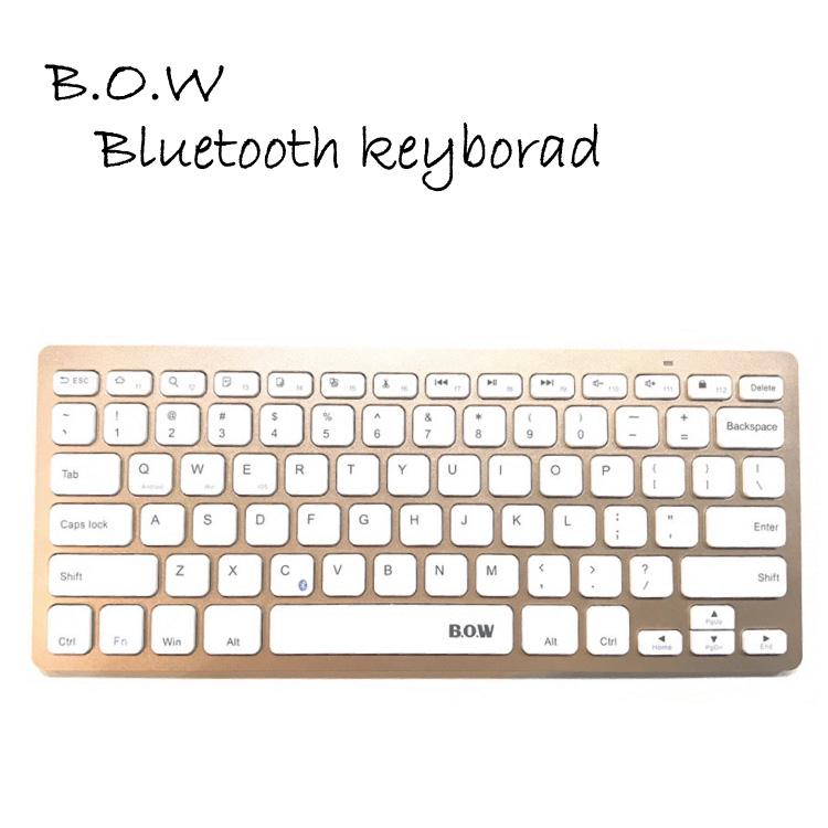 ワイヤレスキーボード B.O.W Bluetooth 電池式 iOS/Android