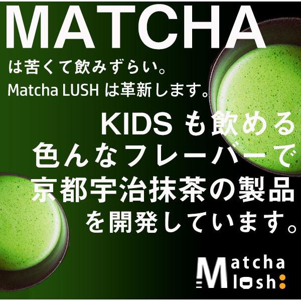 グリーンティー モンドセレクション金賞受賞 400g Matcha LUSH 京都宇治抹茶と厳選砂糖のコラボ 高級茶 日本茶 粉末タイプ