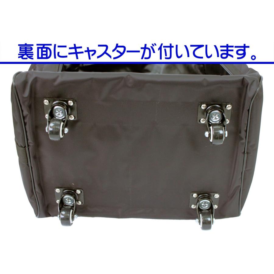剣道 防具袋 軽快バッグ キャスター付 剣道防具袋 色：黒 (剣
