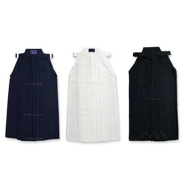 剣道袴 テトロン袴 27号　紺・白・黒 (剣道具)