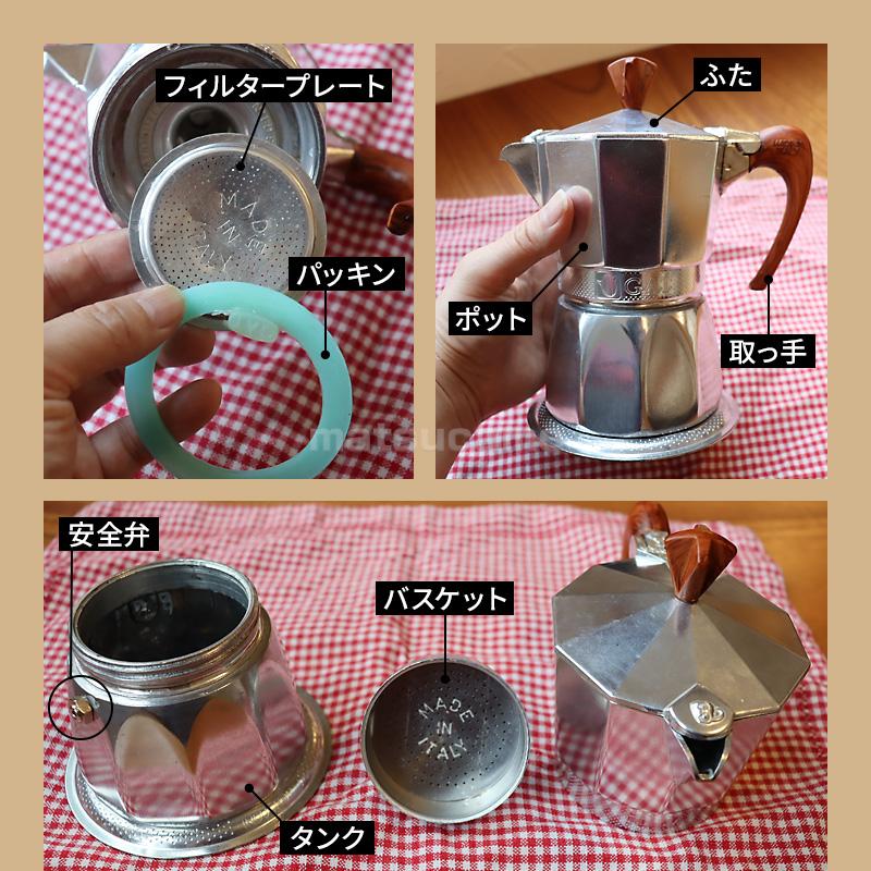 メテックス イタリア製 G.A.T カフェティエラ マグニフィカ magnifica