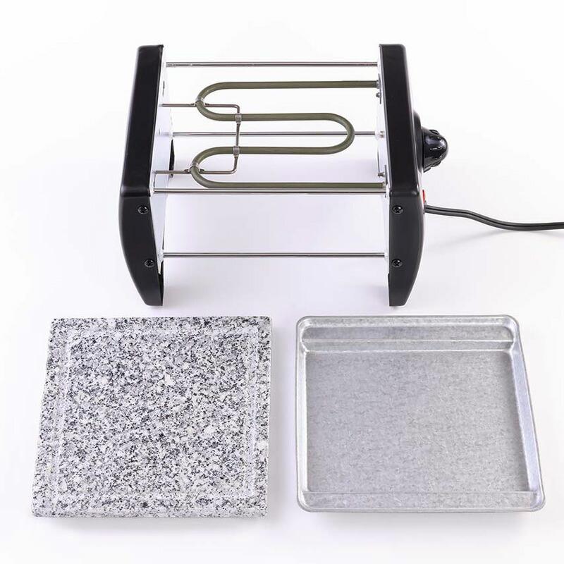 ライソン ジャンボ石焼き肉グリル LITHON KDGC-016B 岩プレート 石焼き