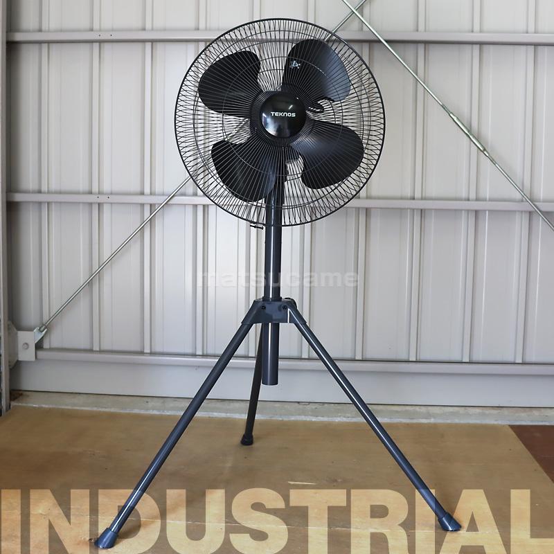 テクノス 工場扇 KG-459R 43.5cm 扇風機 大風量 大型扇風機 工業