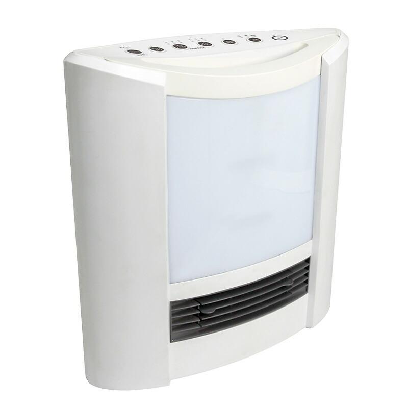 SKジャパン 加湿セラミックファンヒーター SKJ-SH125KCF(WH) 加湿器 + 