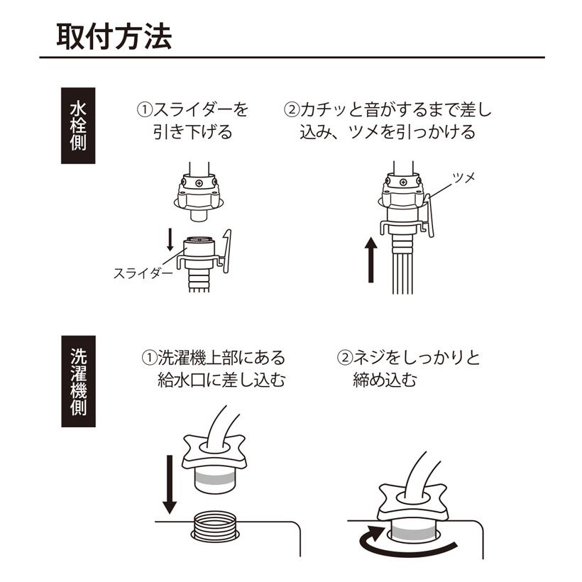 日本製 ハタノ製作所 ウルトラファインバブル 給水ホース OMA-WH ウル