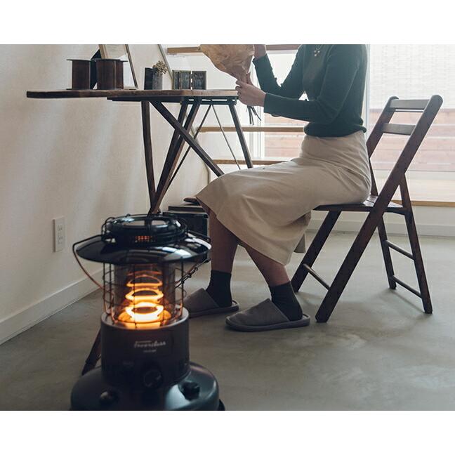 トヨトミ RL-F2500 自然通気形開放式石油スト－ブ ダークグレー