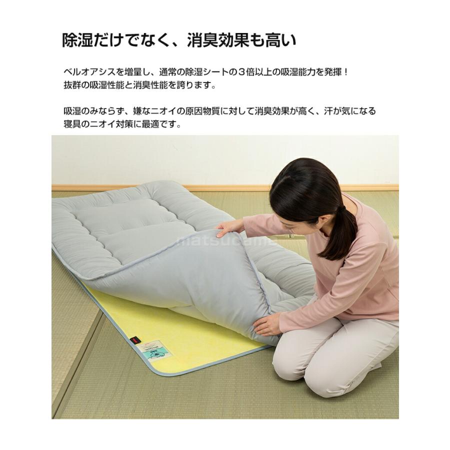 TVで紹介テイジン Tcomfort 快眠ドライ シングル 除湿シート 日本製