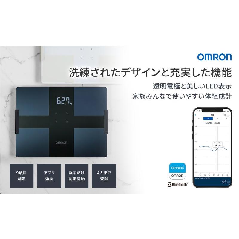 【新品未使用】OMRON 体重体組成計 KRD-508T スマホ連携 オムロン 体重体組成計 KRD-508T omron 体重計 体組成計 スマホ連携