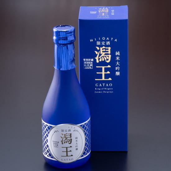 新潟ふるさと村限定商品 純米大吟醸 潟王300ml 酒米山田錦100％ 華やか