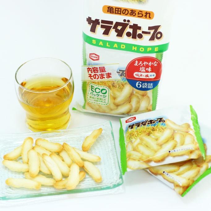 サラダホープ 新潟県内限定販売 まろやか塩味 伯方の塩 使用 袋 90ｇ ６袋 １２袋 環境に配慮 トレー無し したecoパッケージ B001 Fb 新潟ふるさと名物shop 通販 Yahoo ショッピング