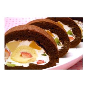 フルーツロールケーキ 18cmサイズ フルーツ ケーキ お取り寄せ ロールケーキ 母の日 プレゼント ギフト 2022 誕生日 ケーキ バースデーケーキ 送料無料|niigata-kashikoubou|03