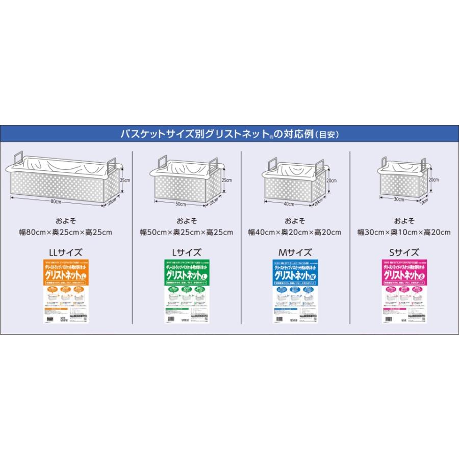 グリストネット　Ｍ　10枚入り｜niigata-kitchen｜02