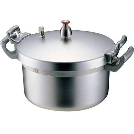 ホクア 業務用アルミ圧力鍋 15L :hc26-rs157:新潟キッチン - 通販 割引コー 【新品未使用】ホクア 業務用アルミ圧力鍋 15リットル 調理器具