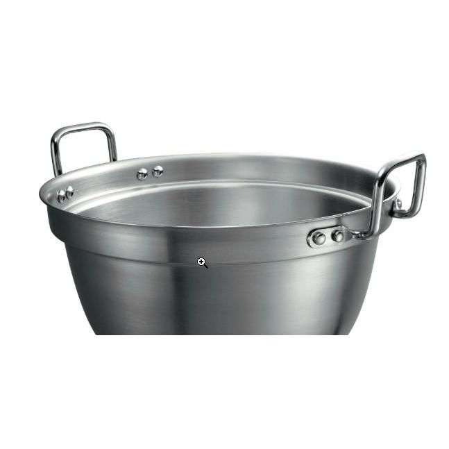 仔犬印 IH対応 19-0ステンレス段付鍋 27cm/30cm/33cm/36cm/39cm/42cm