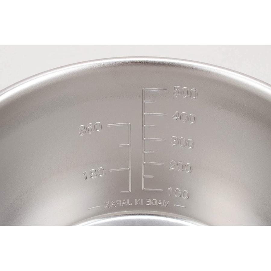 18-8ステン　深型シェラカップ　　600ml　目盛付　日本製｜niigata-kitchen｜02