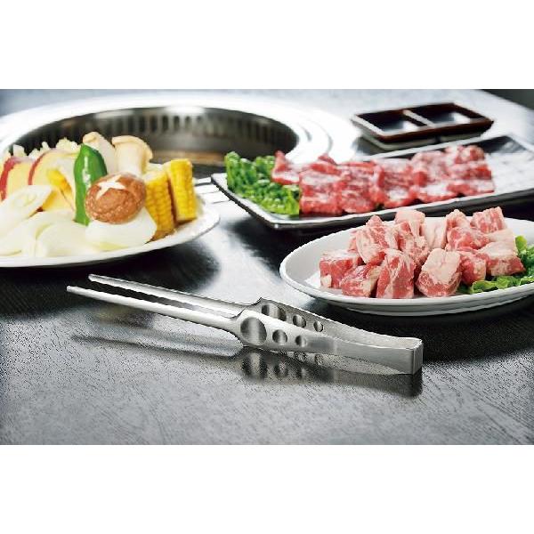 焼肉トングに18 8プリグレーストング270ｍｍ 注文割引
