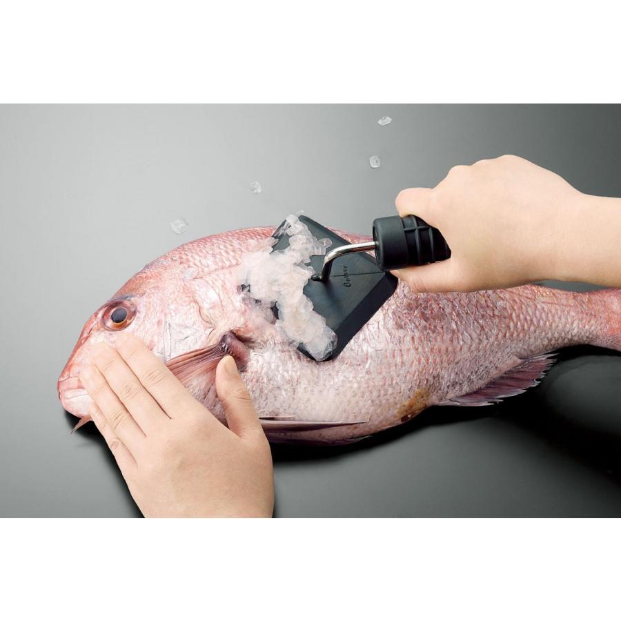 ウロコ取り器 鱗トル Lサイズ 新方式 Urokotoru 001 新潟キッチン 通販 Yahoo ショッピング