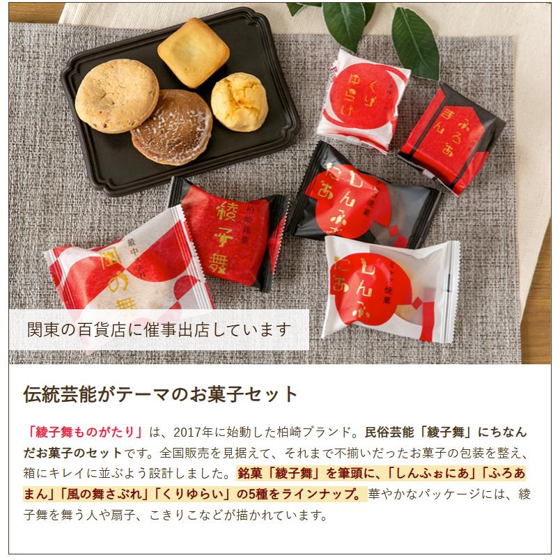 銘菓セット「綾子舞ものがたり」6種 計6個（扇箱入）/綾子舞本舗