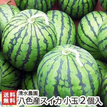 南魚沼八色産スイカ 小玉2個入り 1個2 3kg前後 8月上旬 発送 ギフトに 送料無料 0039 001 08 新潟直送計画 通販 Yahoo ショッピング