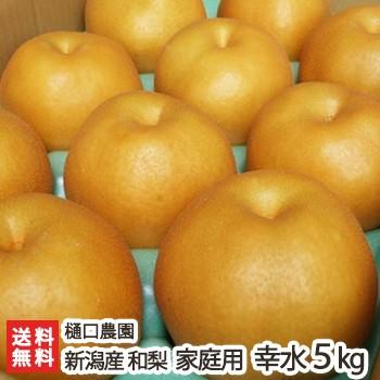 新潟県産 梨 家庭用 幸水 5kg（10〜16玉） 樋口農園/送料無料｜niigata-shop