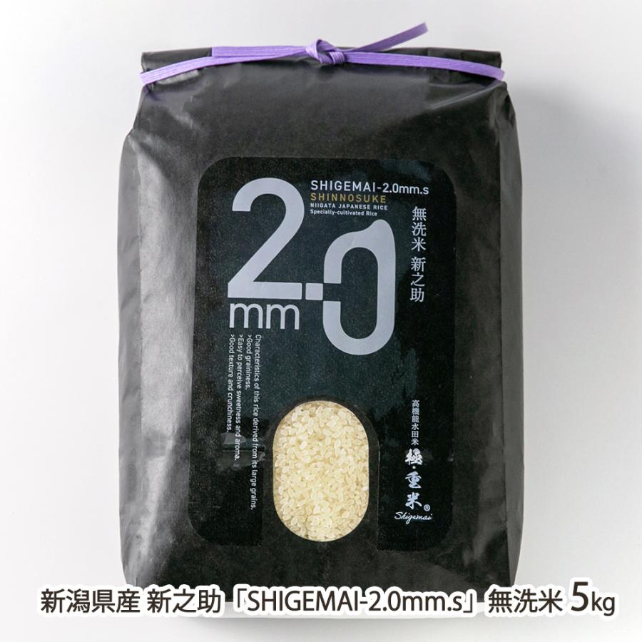 大粒な【無洗米】令和7年産新潟　新之助　白米5kg ×2個★農家直送★色彩選別済 新之助（しんのすけ） 【令和7年度米】新潟県産 新之助「SHIGEMAI-2.0