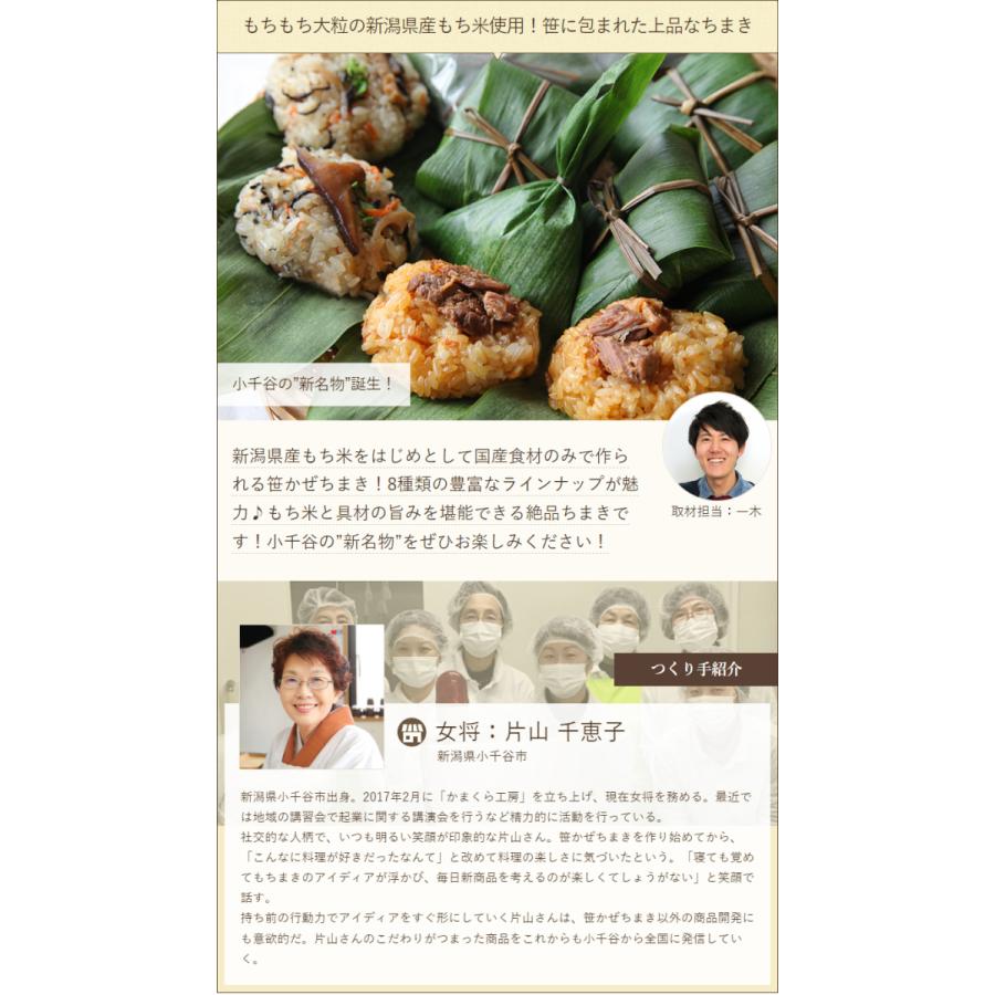 新潟 笹かぜちまき 選べる5個セット かまくら工房 中華ちまき 御歳暮にも ギフトにも のし無料 送料無料 0123 001 01 新潟直送計画 通販 Yahoo ショッピング