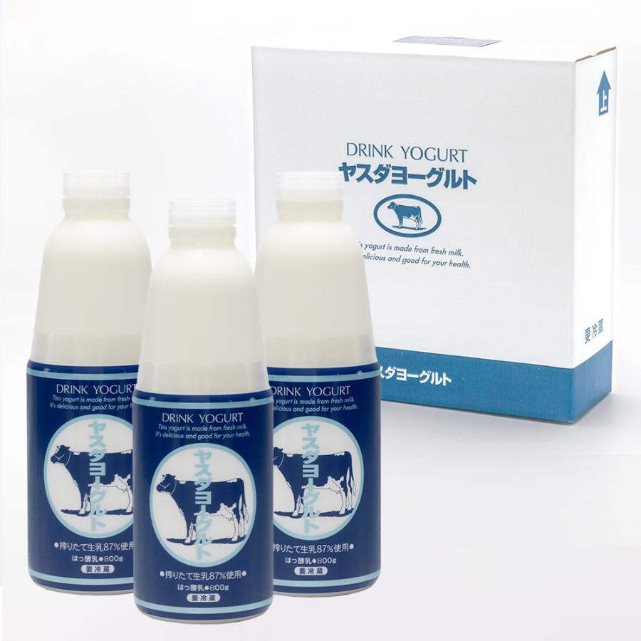 飲むヨーグルト様　オーダー品 飲むヨーグルト 800g×3本/ヤスダヨーグルト/送料無料 : 新潟直送計画