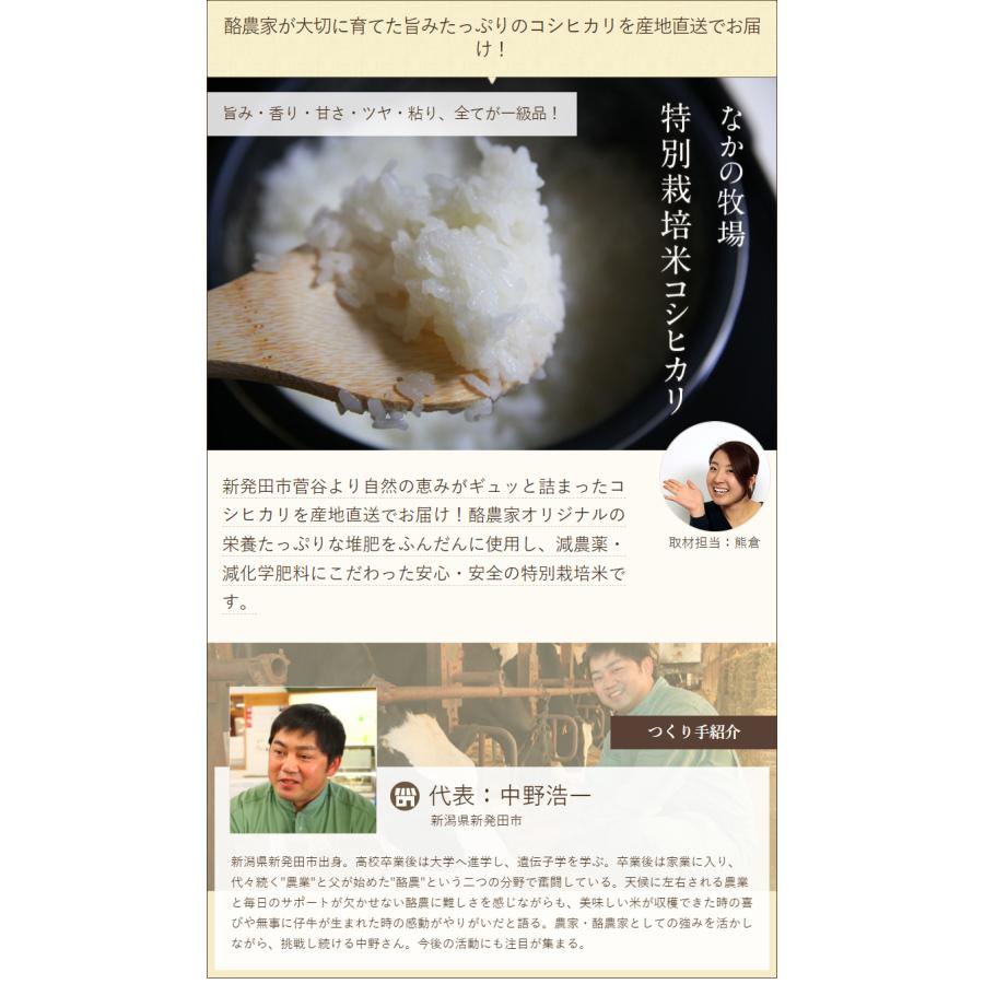 コシヒカリ 【令和6年度米】特別栽培米(減農薬・減化学肥料 コシヒカリ 【令和6年度米】特別栽培米(減農薬・減化学肥料