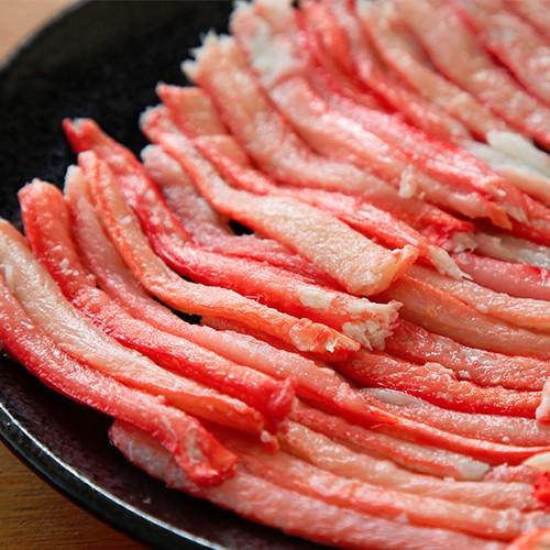 新潟 村上産 紅ズワイガニ 棒肉 500g 漁師直送 昭和丸/ギフトにも！/のし無料/送料無料