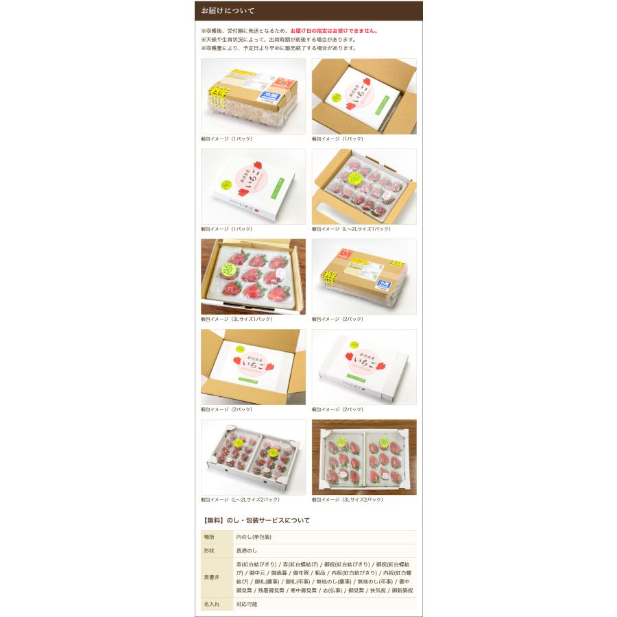 新潟県産いちご 3Lサイズ 選べる1パック ※品種をお選びください/北越いちば/送料無料 |  | 07
