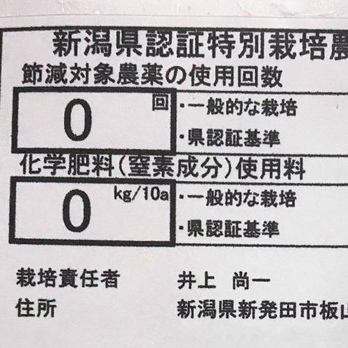 【令和5年度米】特別栽培米（減農薬・減化学肥料）新潟産 コシヒカリ（従来品種）精米10kg（5kg×2）/未来ファーム板山/送料無料｜niigata-shop｜06