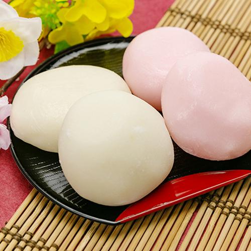 一升餅 32個入り（紅16個白16個）付属品：選びとりカード・記録帳