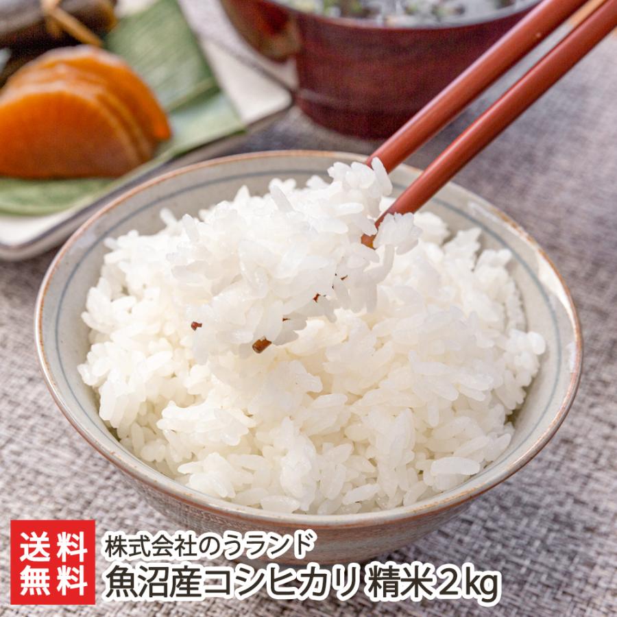 【令和7年度米】魚沼産コシヒカリ 精米2kg/株式会社のうランド/送料無料 | コシヒカリ