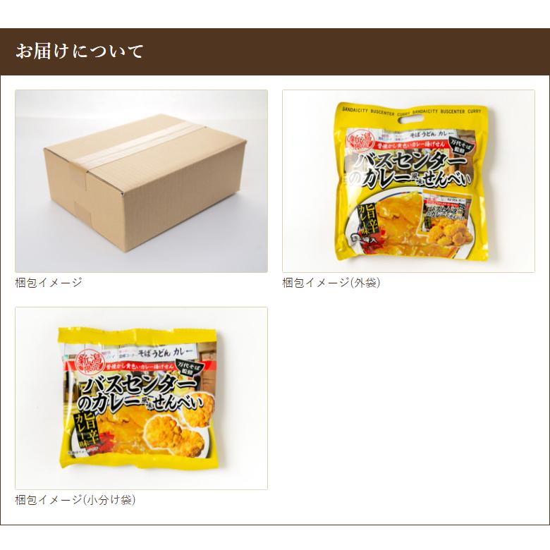 バスセンターのカレーせんべい 4パック入り/新潟交通商事/後払い バスセンターのカレーせんべい 4パック入り/新潟交通商事/後払い