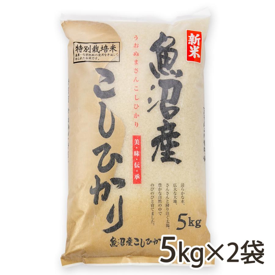 コシヒカリ 【令和7年度米】 魚沼産コシヒカリ（特別栽培米）精米10kg