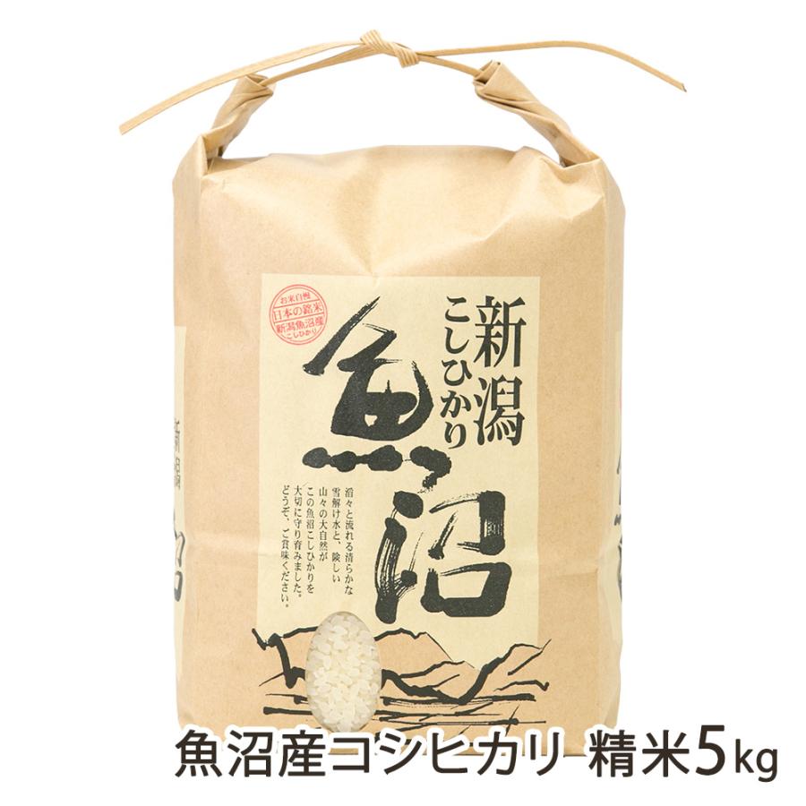 コシヒカリ 【令和8年度新米】魚沼産コシヒカリ 精米5kg（5kg×1袋
