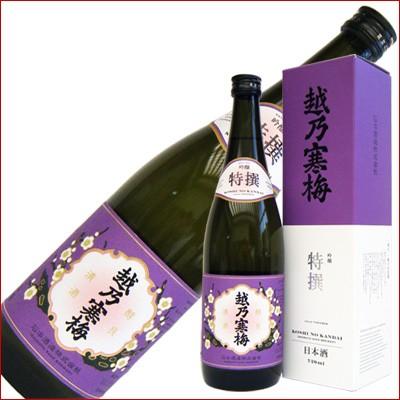 越乃寒梅 吟醸 特撰 720ml 日本酒 幻の銘酒 : 日本酒と焼酎のお店 新潟