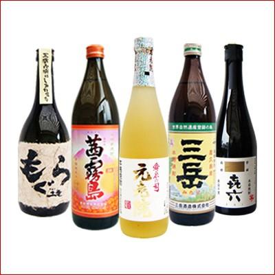 送料無料 芋焼酎 6本飲み比べセット 伊佐美、三岳、鶴乃泉、他鹿児島 