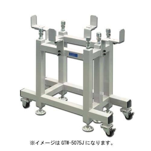 新潟精機 石定盤架台 キャスター付 450×600×100mm GTW-4560J [日本製 