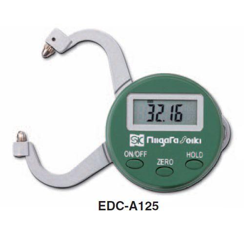 デジタルキャリパゲージ EDC-A125 0-25mm 新潟精機