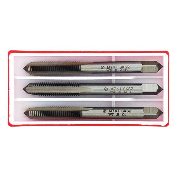 新潟精機 ねじ切組タップ M7x1.0 荒用 中仕上用 仕上用 3本セット