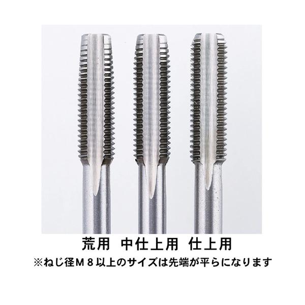 新潟精機 ねじ切組タップ M7x1.0 荒用 中仕上用 仕上用 3本セット