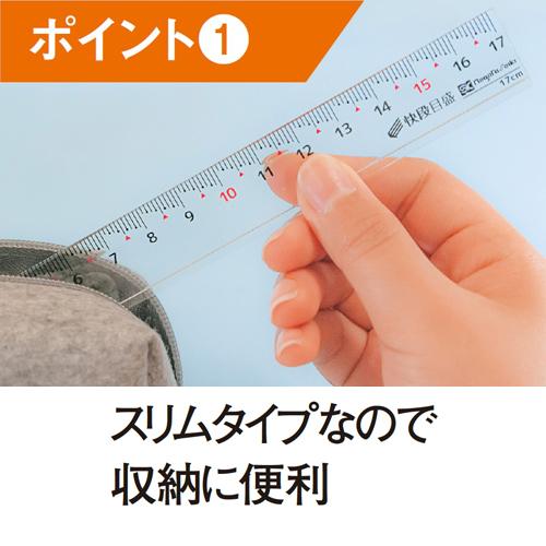 新潟精機 【快段目盛**かいだんめもり**】 キャッチアップ定規スリム