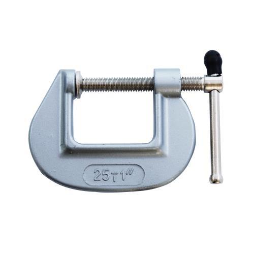 アルミシルバークランプ 25mm A-25 : 新潟精機 - 通販 - Yahoo