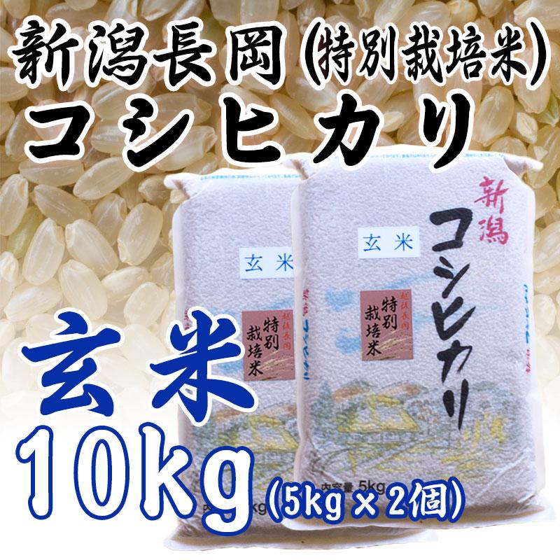 コシヒカリ 【玄米】 お米 新潟県産 長岡地区限定 特別栽培米 コシヒカリ 【玄米】 お米 新潟県産 長岡地区限定 特別栽培米
