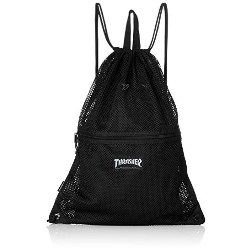 注目ブランドのギフト スラッシャー ユニセックス ナップサック メッシュ素材 Thrms4500 Knapsack おしゃれ バッグ ブラッ