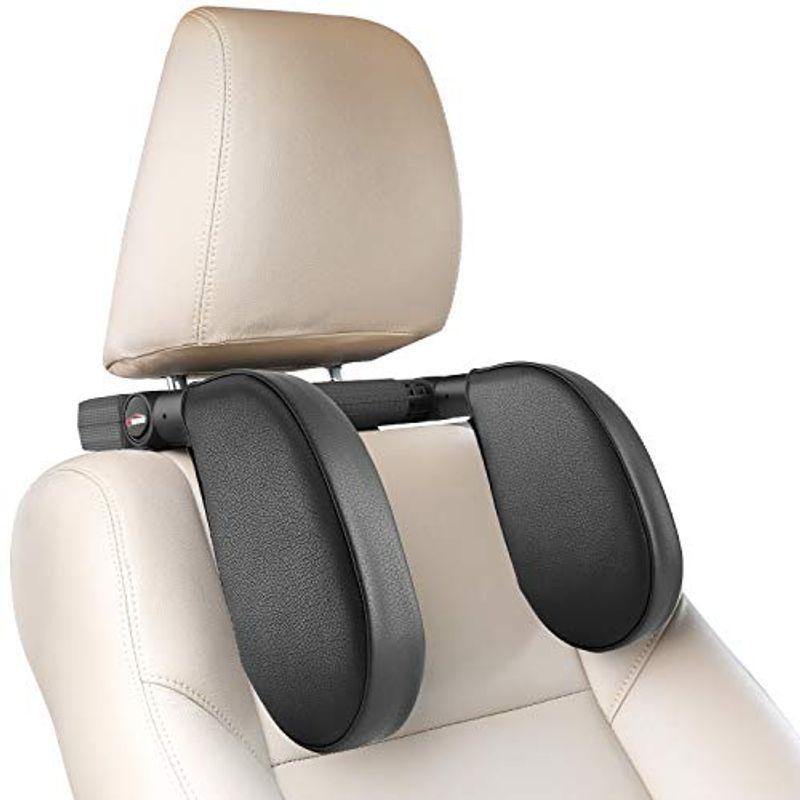 Oasser 車用首枕 ネックパッド 車用 首まくら ヘッドレスト ネックピロー 運転 出張 旅行 ドライブ 車中泊 車中仮眠 頚椎サポート