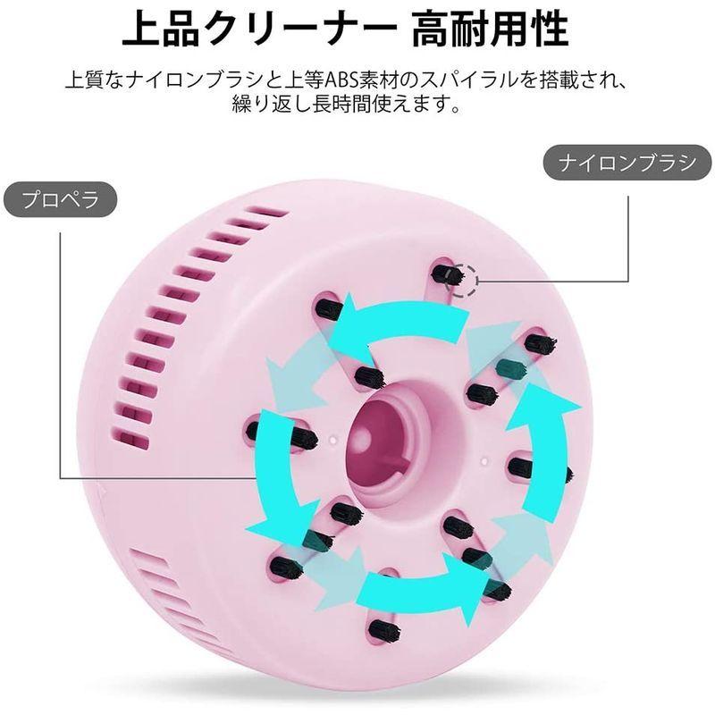 Yocom 卓上クリーナー そうじ機 Usb充電 静音 操作簡単 かわいい 消しゴム ホコリ 食べかす キーボード掃除 オフィス 家 学校