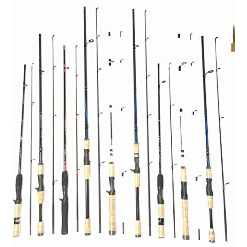 国内即発送 ベイト バスロッド バス スピニングロッド 9本セット 2ピース ルアーロッド 5ft 6ft 7ft シーバス シーバ バス ベイトロッド ルアーロッド Www Chemplex Co Zw