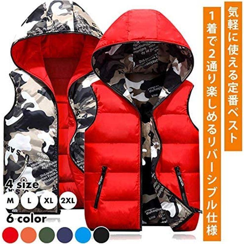 新品本物 セカンドルーツ ダウンベスト 袖なし シンプル 無地 防寒 ベスト ファスナー カッコイイ かっこいい 格好いい アウトドア カジュアル フ Wantannas Go Id